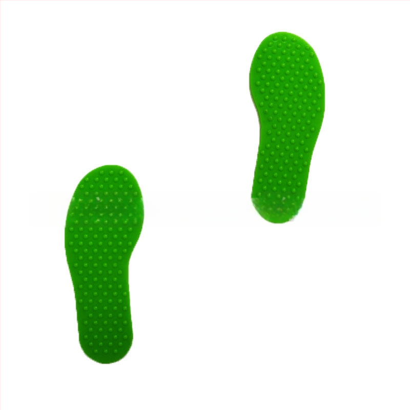 Bērnu sensoriskās masāžas palīgierīce ar roku un kāju nospiedumu taktilajām matēm, pielāgojams ciets līmes materiāls basketbola un futbola treniņiem