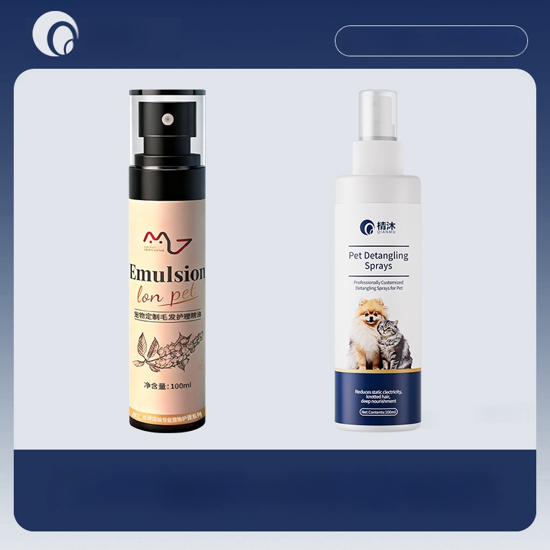 Chenmu Katės kailio priežiūra – eterinio aliejaus priemonė ilgaplaukėms katėms, anti-statika, minkštiklis