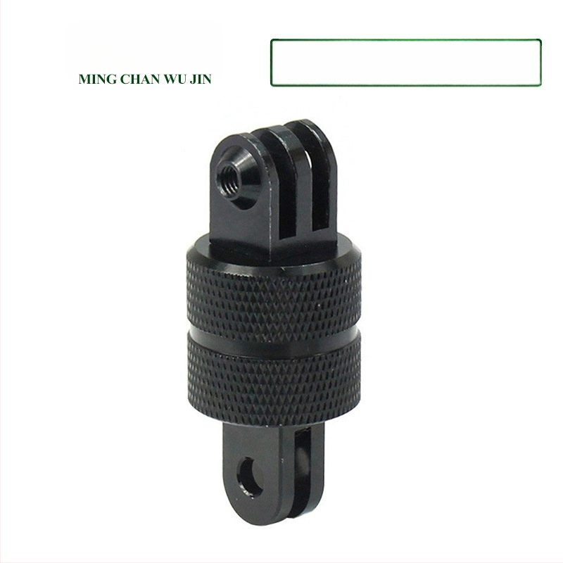 360° pöörleva alusadapter, alumiiniumist valmistatud, ühildu GoPro 4–10 ja GOPRO MAX, Live video ja fikseeritud kaamera jaoks