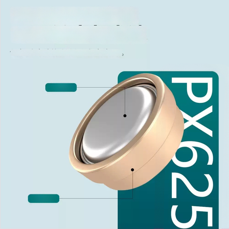 Px625 baterijos keitiklis kamerai – žalvaris, įtrauktas 1,5V baterija, suderinamas su PX625/QL17 Rollei 35 kino kameromis