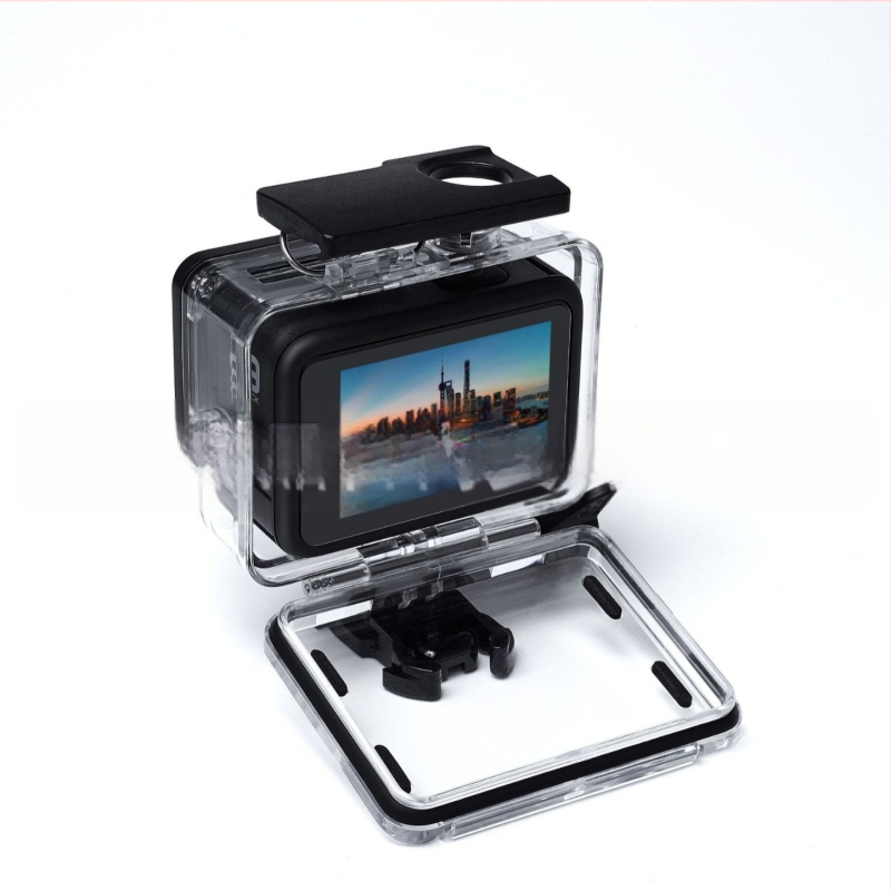 Veekindel korpus tegevkaamerate jaoks — PC materjal, ühilduv GoPro 9/10, keha kaitse ja löögikindlus