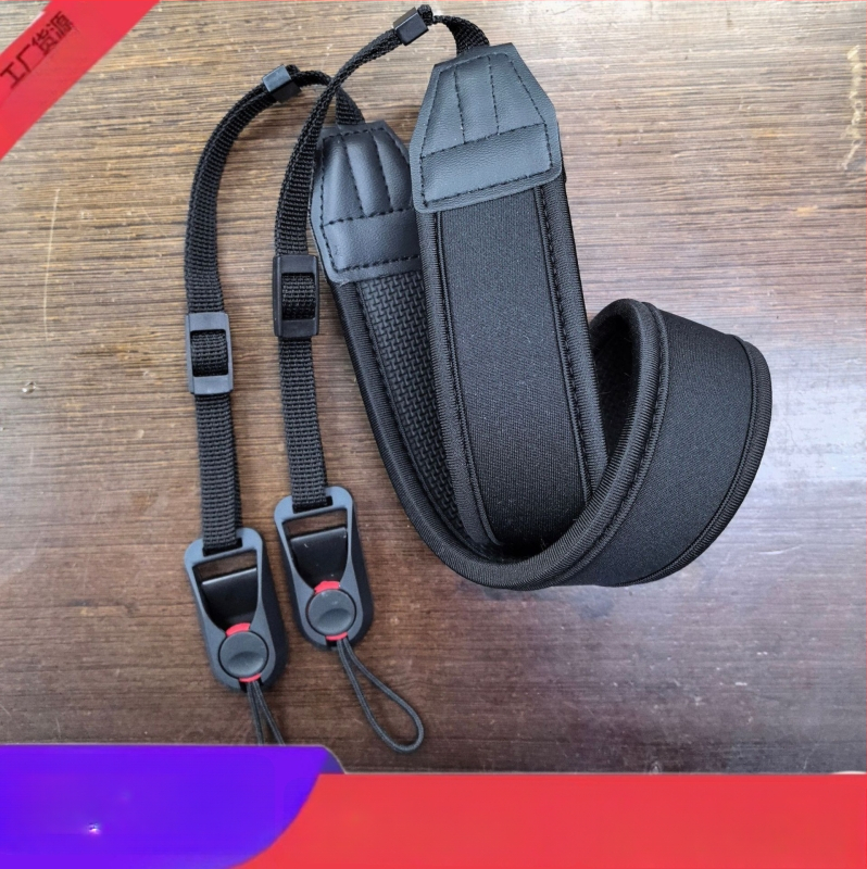 Fotoaparato peties dirželis Sangu, mikroelastinis poliesteris/plastikas, reguliuojamas ilgis, keliamoji našta virš 40 kg, tinka mikro vienetams ir SLR fotoaparatams