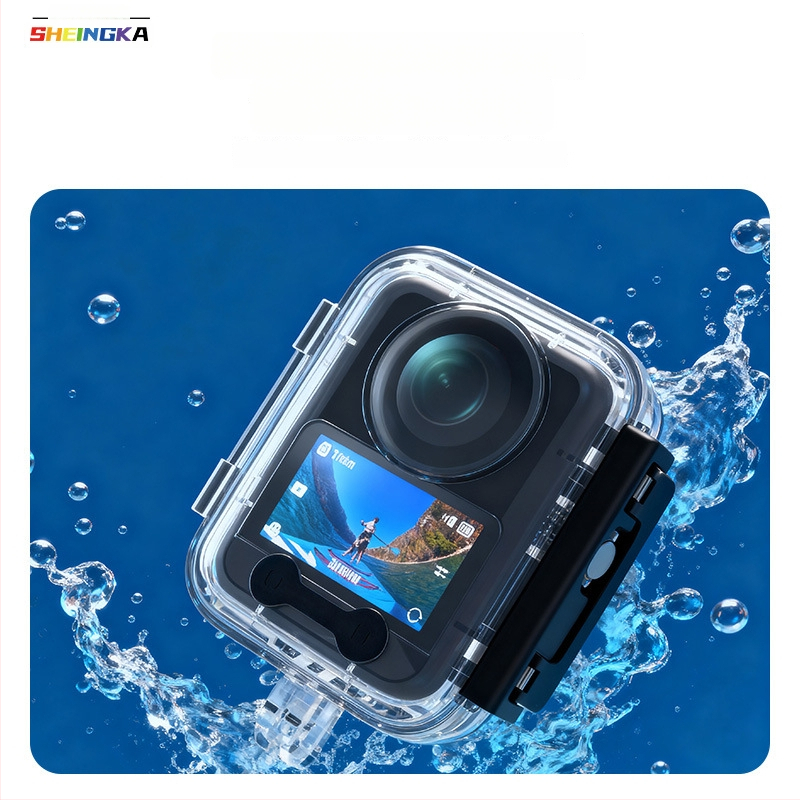 Vandeniui atsparus korpusas DJI Osmo 360 veiksmo kamerai, CNC apdorotos PC korpusos, lauko naudojimui