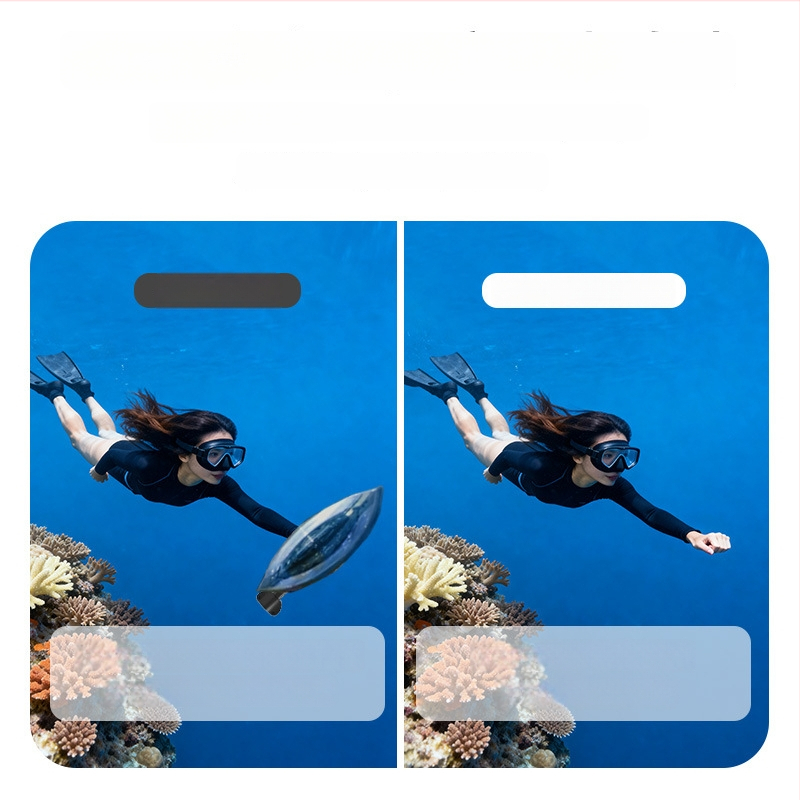 Vandeniui atsparus korpusas DJI Osmo 360 veiksmo kamerai, CNC apdorotos PC korpusos, lauko naudojimui