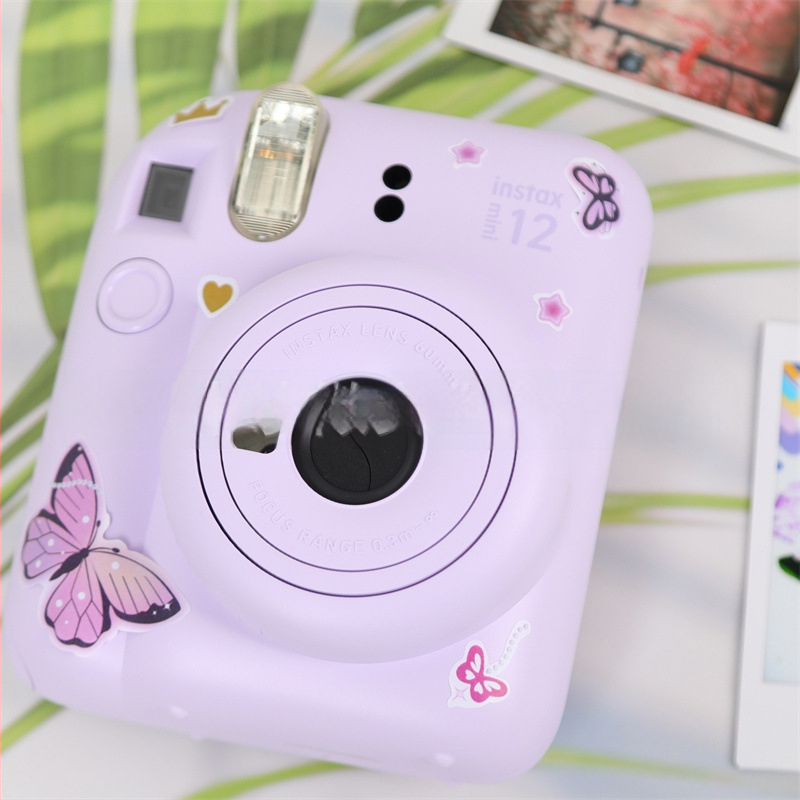 Polaroid kristalinis korpusas apsauginiam instax mini12, OEM plastikas PC, prekės ženklas goldennard