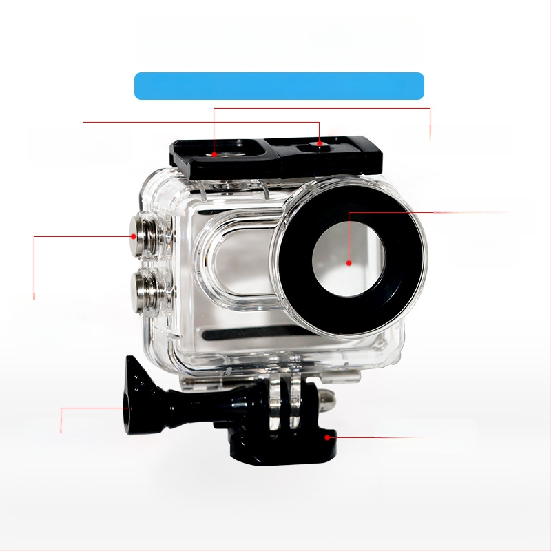 Go3 Pro vandeniui atsparus korpusas 360Go3 — PC medžiaga, įpurškimo formavimas, dulkių atsparumas