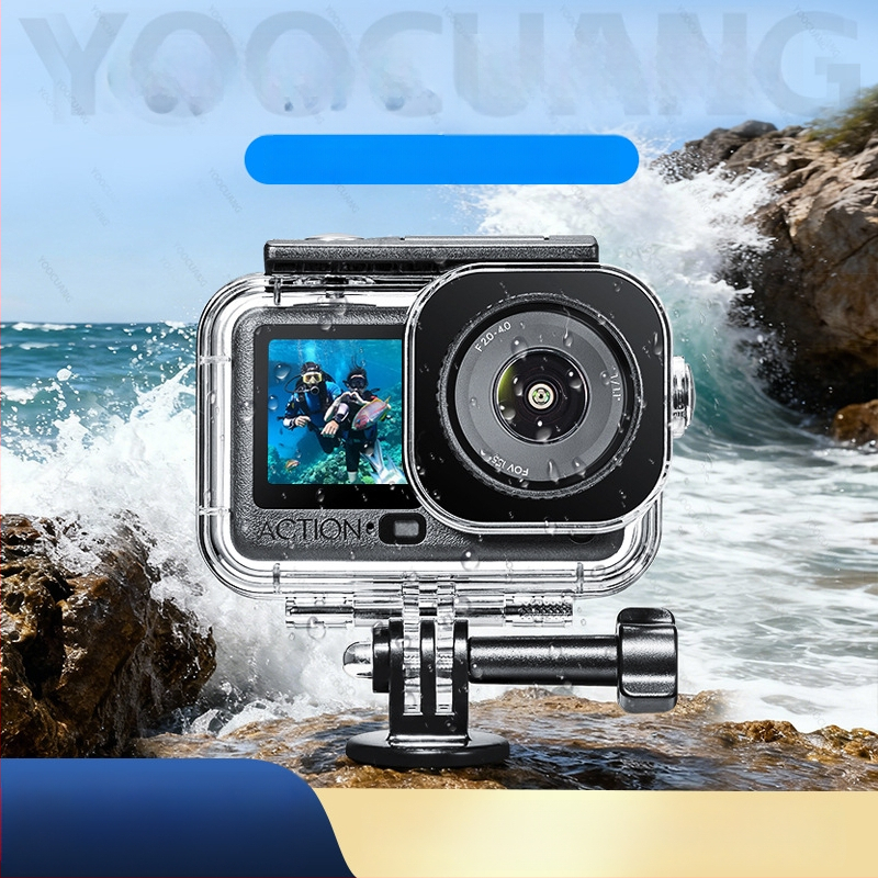 Apsauginis vandeniui atsparus korpusas DJI Action6 — akrilas, 60 m gylis