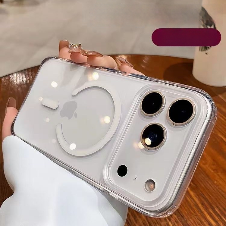 MagSafe lieta telefona ar AI skārienjutības pogām, akrila+TPU konstrukcija, kritienizturība, siltuma izkliede, putekļu izturība