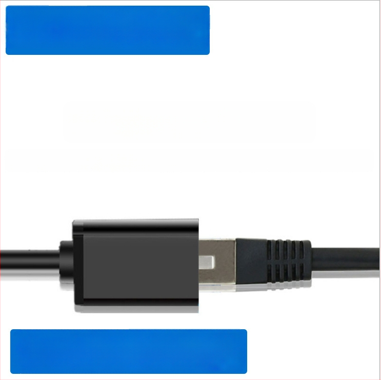 RJ45 tīkla pagarinājuma kabelis, CAT5E FTP 26AWG, tīrs vara, vīriešu-sieviešu savienotājs, pārneses ātrums 150