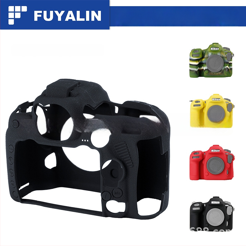 Silikoninis fotoaparato dėklas Nikon D500 — tvirtas prisitaikymas, dulkėms atsparus, neslystantis, smūgiams atsparus