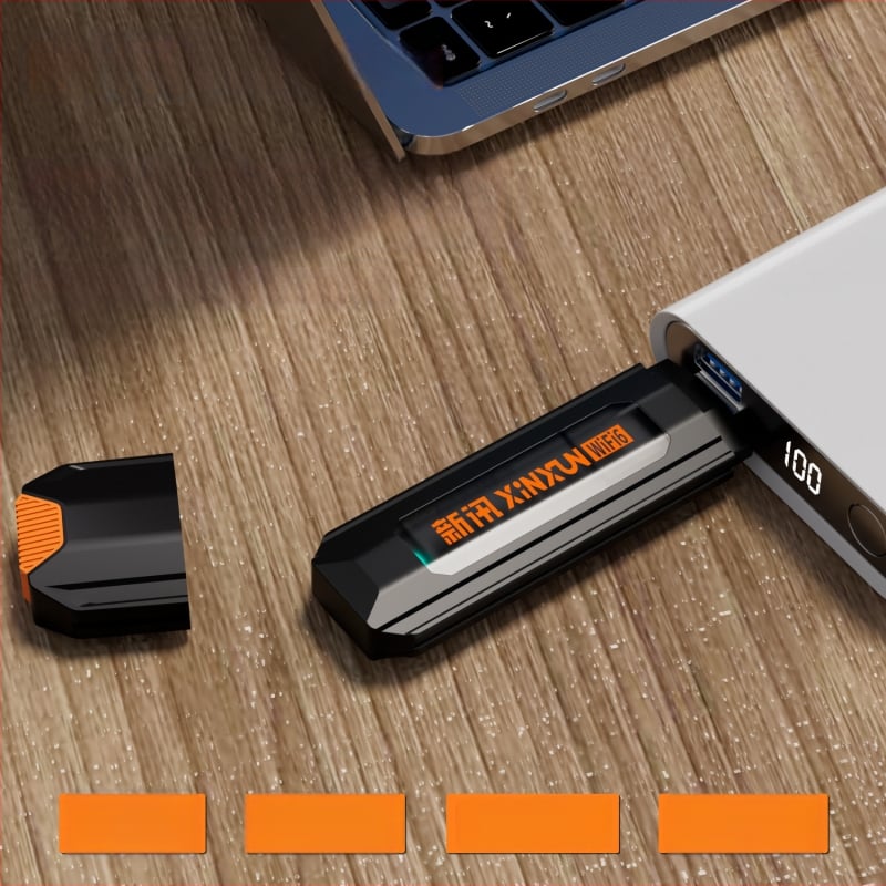 Xinxun 4G USB Prenosný Wi‑Fi 6 hotspot pre domov a auto, bezdrôtový širokopásmový prístup s priame spojenie k počítaču