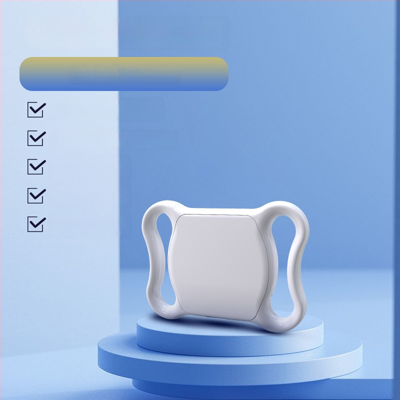 GPS izsekotājs mājdzīvniekiem, anti-pazaudēšanas ierīce kaķiem un suņiem, Airtag meklētājs kakla jostai, Modelis F2, ABS, CR2032 baterija, svars 9,3 g