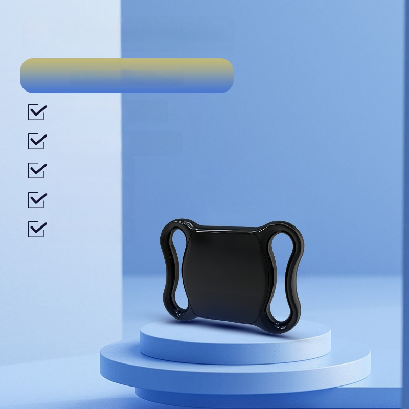 GPS izsekotājs mājdzīvniekiem, anti-pazaudēšanas ierīce kaķiem un suņiem, Airtag meklētājs kakla jostai, Modelis F2, ABS, CR2032 baterija, svars 9,3 g