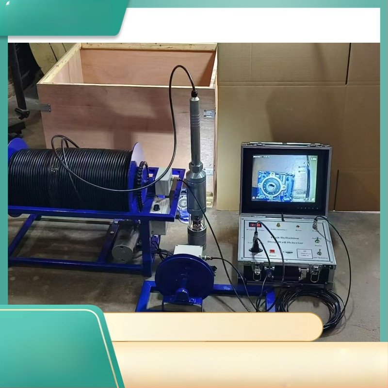 Downhole TV Imager – 360° dviejų kamerų vaizdo įrenginys gręžiniams, skaitmeninė vaizdo sistema