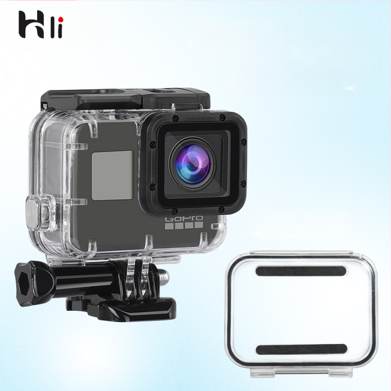 GoPro HERO7 veekindel korpus, Acrylic-PC koost, 60 m sügavus, puutetundlik ekraan, löögikindlus ja kukkumiskindlus