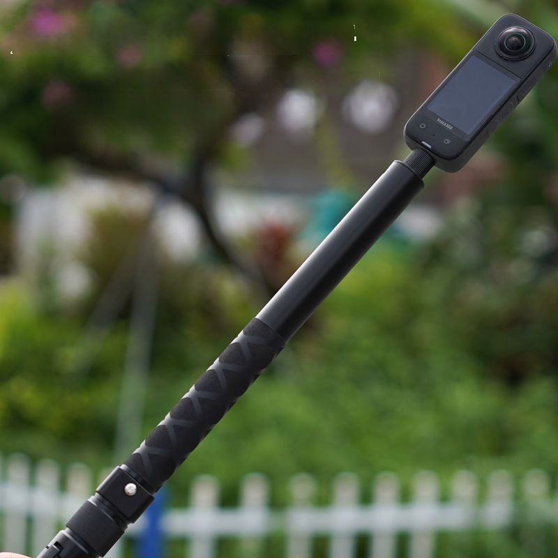 Insta360 X5/X4/X3 suderinama nematoma selfie lazda su besisukančiu rankena bullet time išplėtimo strypas (KM-78; aliuminio lydinys; 7 dalių; universalus; maksimalus apkrovos mažiau nei 2 kg)