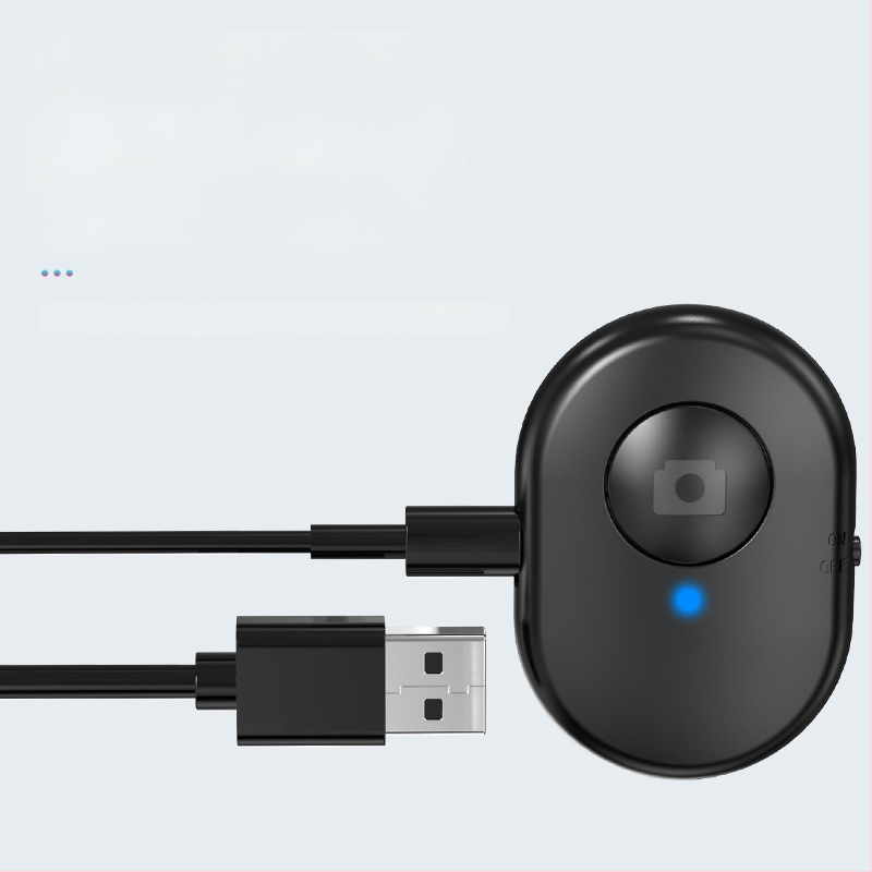 Telecomandă Bluetooth pentru selfie, compatibilă cu camera și telefon – control universal pentru trepied selfie