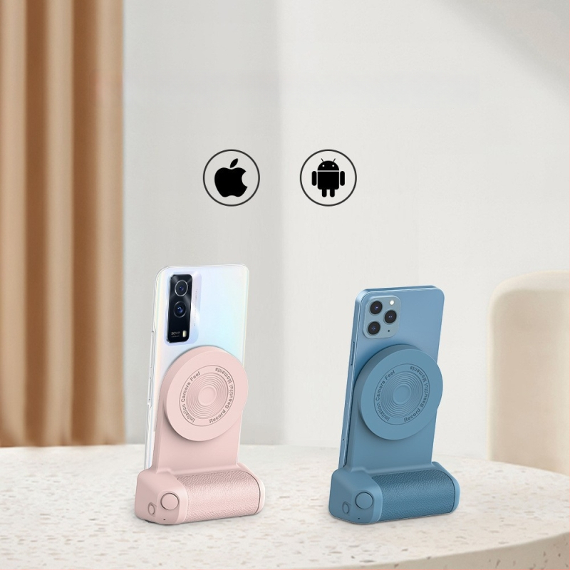 Bluetoothi kaamerakäepide magnetkinnituse ja MagSafe stalinio belaidžio laadimisega, ABS LMH-P005