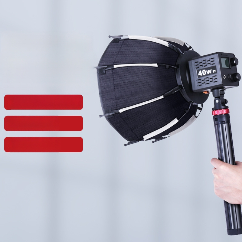 Softbox rinkinys - aštuoniakampio mini studijos dizainas, model Diffuser-s30; svoris 388 g; profesionaliai fotografijai