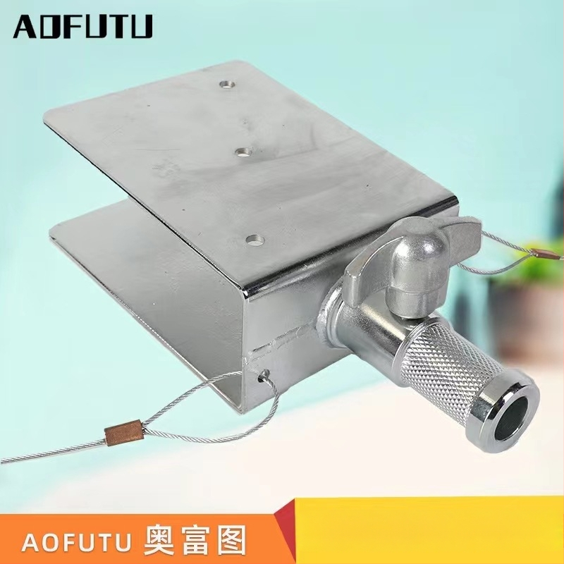 Studijos klipas putų plokštei su reflektoriumi, fiksuota šakutė ir nešiojamas laikiklis apšvietimui ID nuotraukoms