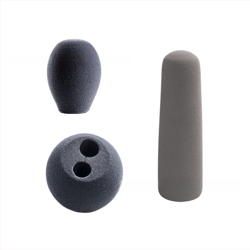 Studijos mikrofono putų dangtelis, dulkių atsparus, garso sugeriančios PU putos, modelis 035566, RoHS atitinka
