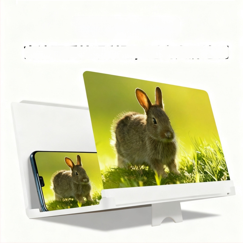 Telefoniekraani suurendaja projektsioonistendiga, 3D HD suurendaja, ultra õhuke, suurendus 1–2x, vaatamise kaugus 1–3 m