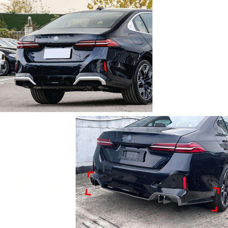 MP tagumine lipu spoiler BMW 5. seeria I5 G60 M Sport Overseas Edition – ABS materjal, paigaldus taguse serva lipule, 2024+