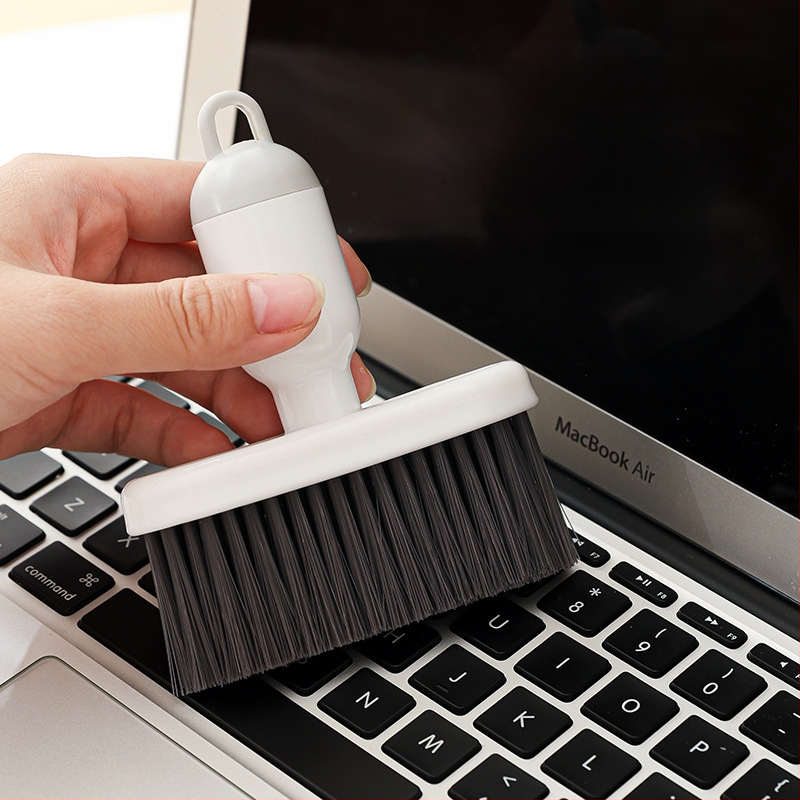 Įtrūkimų valymo šepetėlis — nešiojamas, atjungiamas klaviatūros ir dulkių šepetėlis, minkštomis šerelėmis lango palangai