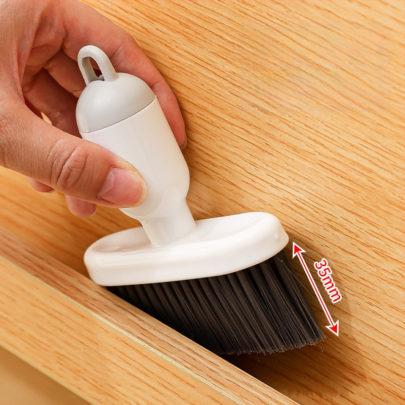 Įtrūkimų valymo šepetėlis — nešiojamas, atjungiamas klaviatūros ir dulkių šepetėlis, minkštomis šerelėmis lango palangai