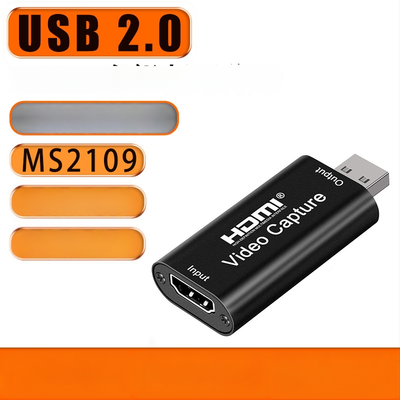 USB 2.0 į HDMI įrašymo korta (MS2109, 1080p, Windows 7 suderinama, modelis Cjk7041, tiesioginiam vaizdo įrašui įrašyti)
