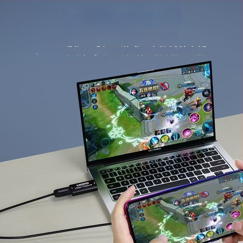 USB 2.0 į HDMI įrašymo korta (MS2109, 1080p, Windows 7 suderinama, modelis Cjk7041, tiesioginiam vaizdo įrašui įrašyti)