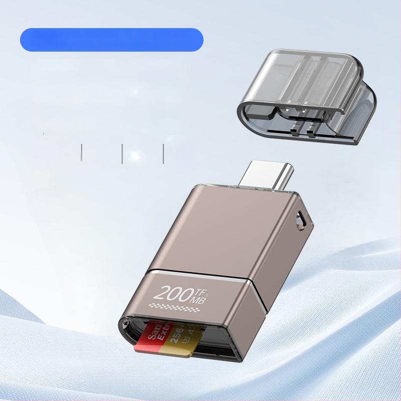 SYRUI Sy-238 USB-C TF-kaardi lugeja OTG, 200 MB/s Kõrge kiirus