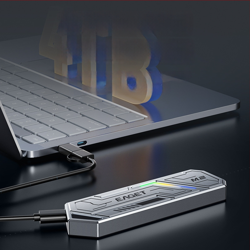 Kućište Yijie M.2 NVMe SSD – Mecha serija, Type-C 3.2, vanjski SSD
