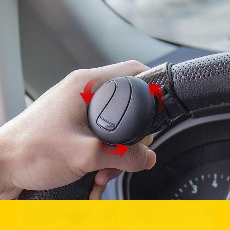 Vairavimo rato pagalbinis kamuoliukas, ABS + metaliniai guoliai, universalus modelis, 80 g, pritaikomas