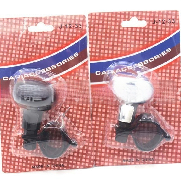 Auto stūres rata jaudas bumba ar gultņa dzelzs kloķi, universāla savietojamība, modelis J-12-33, svars 0,13 kg, logotipa drukāšana pieejama