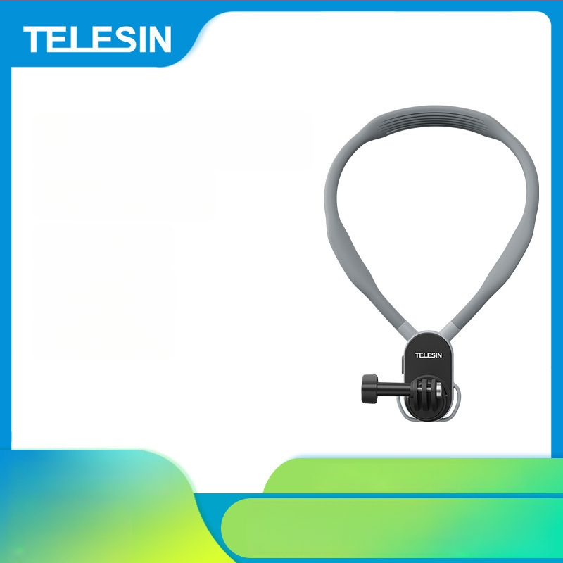 Telesin Brzo oslobađanje U-oblik vrata za vrat 2.0 Max verzija za GoPro, DJI Action i Insta360