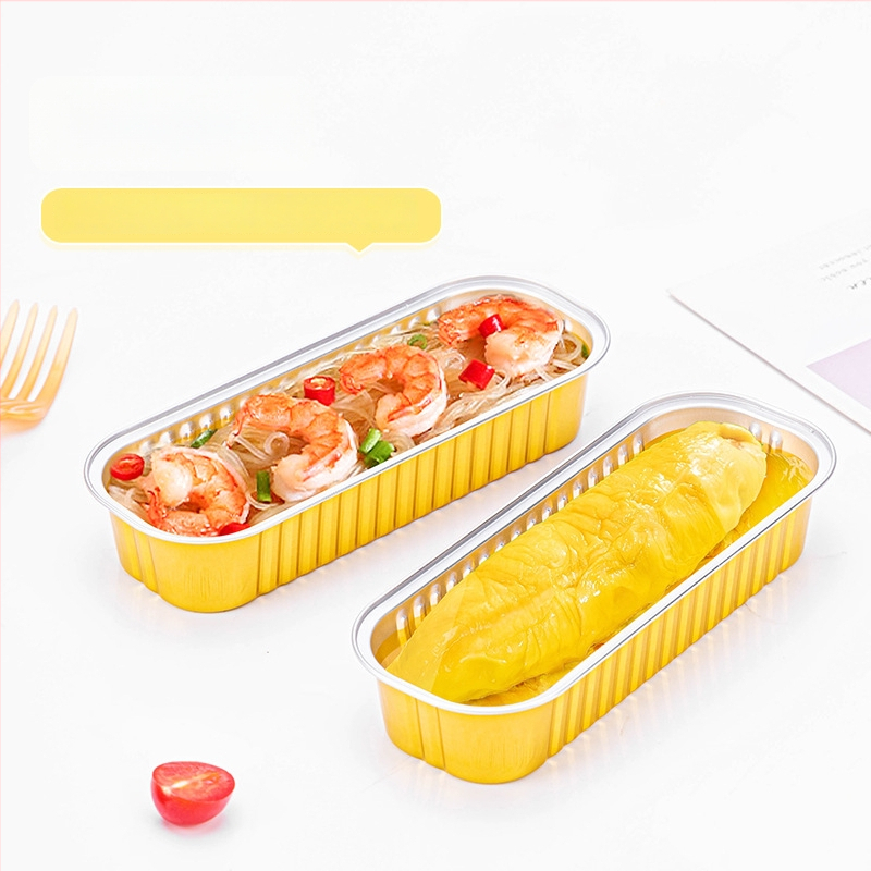 Ühekordselt kasutatav alumiiniumfooliumist toidukarp õhufriiterile, ristkülikukujuline, paksendatud, juustu ja duriani küpsetamiseks – Kaubamärk Saizhuo; Materjal: alumiiniumfoolium; Pakend: 1000 tk; Päritolu: Guangdong