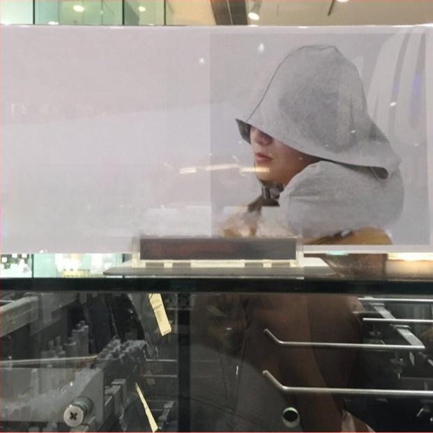 U formos pagalvė suaugusiems, japonų stiliaus, EPS putų užpildas, 100% medvilnės audinys