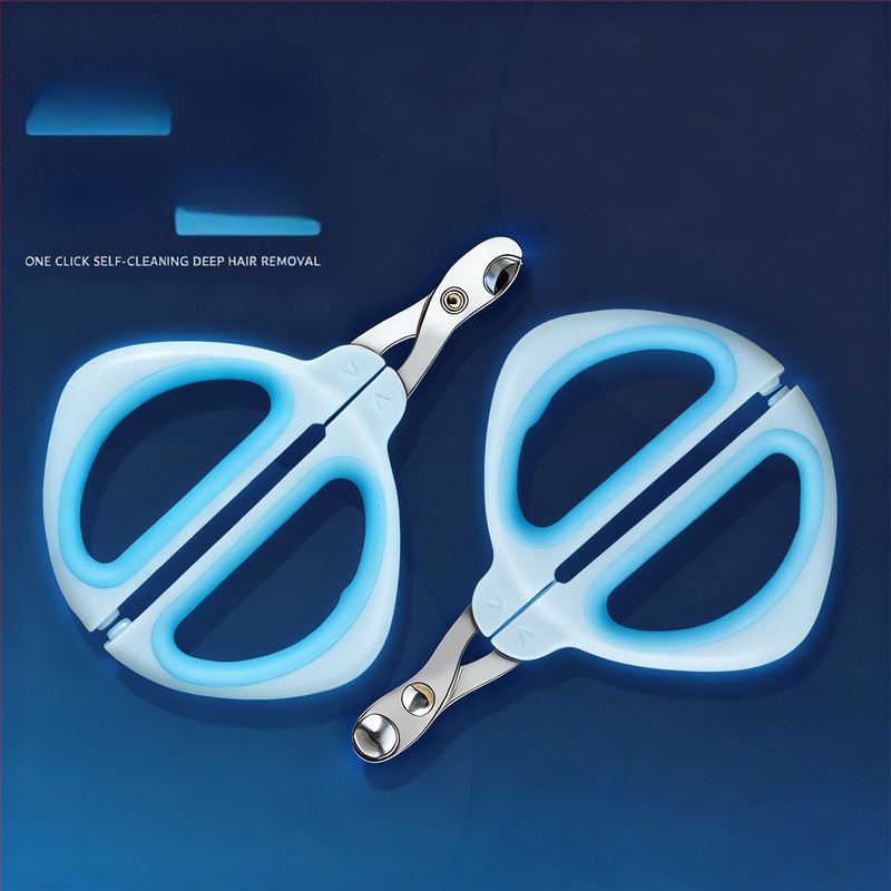 Katės ir šuns nagų žirklės su apskritu atidarymu, tinkamos pradedantiesiems; nėra importuotos; be privataus prekinio ženklo