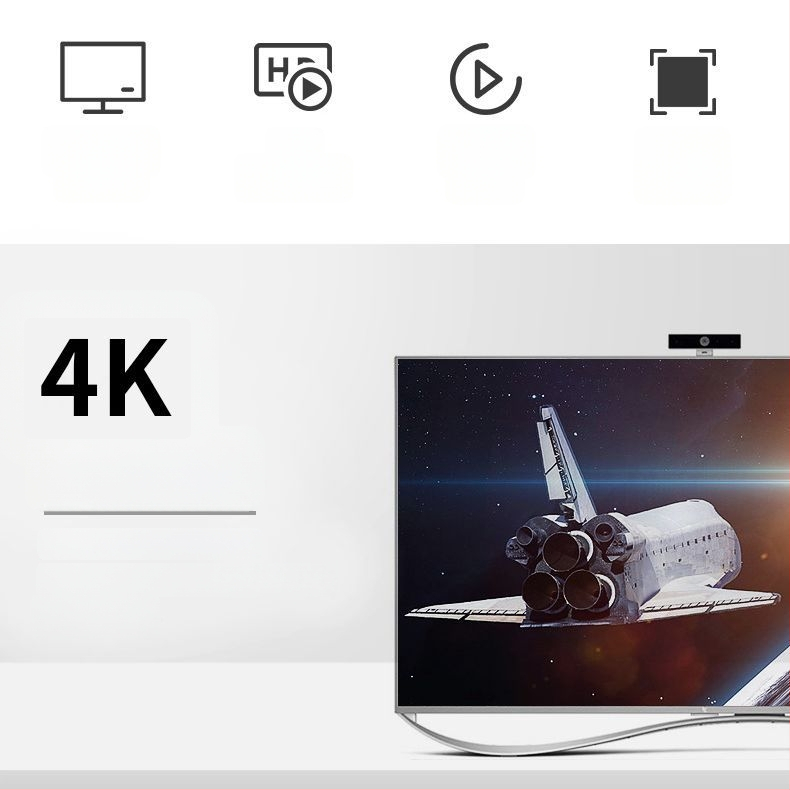 Кабел Micro HDMI към HDMI 2.0, 4K Ultra HD за телевизор, лаптоп, таблет и камера
