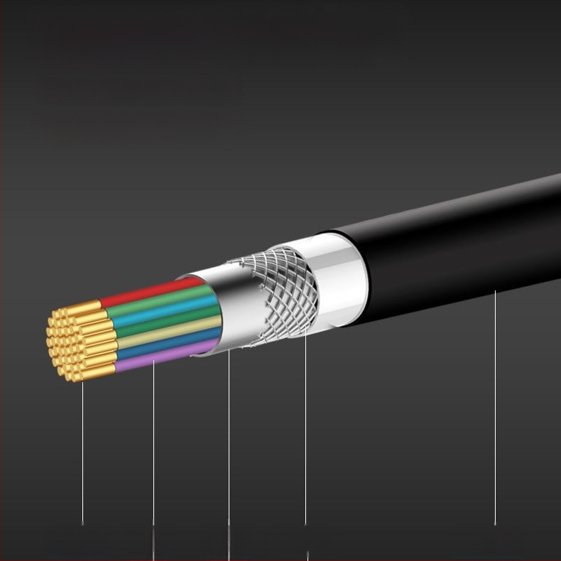 Кабел Micro HDMI към HDMI 2.0, 4K Ultra HD за телевизор, лаптоп, таблет и камера