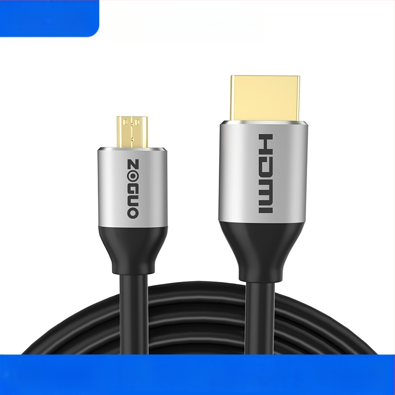 Кабел Micro HDMI към HDMI 2.0, 4K Ultra HD за телевизор, лаптоп, таблет и камера