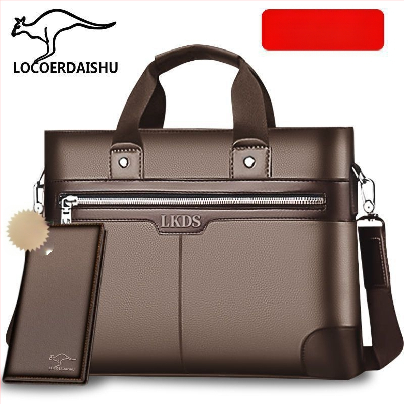 Biznesa soma — PU materiāls, 14 collu klēpjdators, PU iekšējā odere, piemērota biznesa ceļojumiem