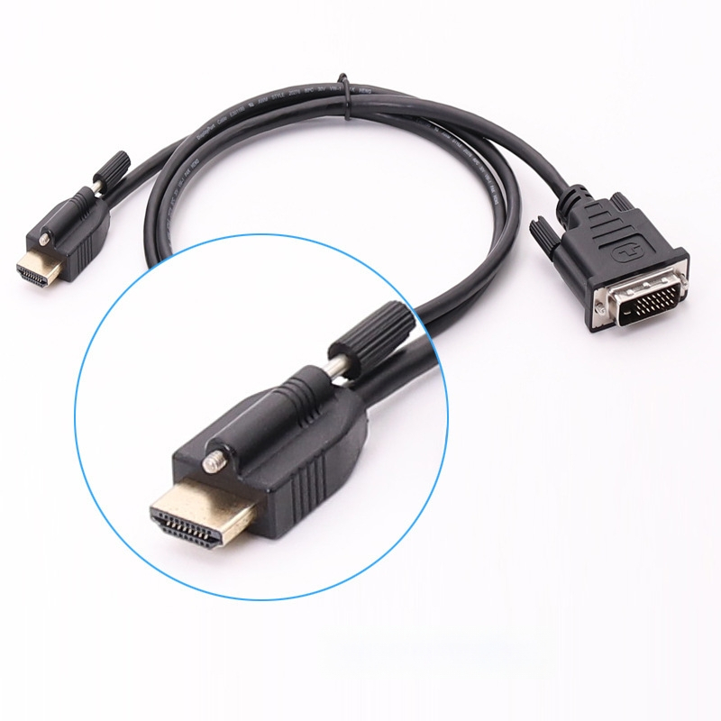 HDMI na DVI video kabel za prijenosno i stolno računalo za spajanje na vanjski monitor, 1080p kabel visoke razlučivosti