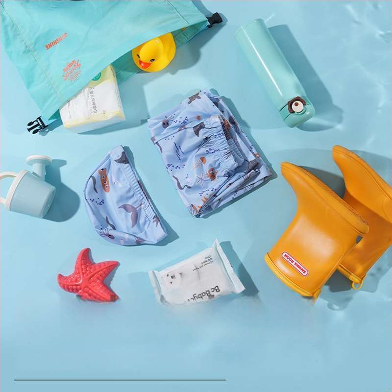 Bērnu ūdensizturīga neilona mugursoma ar dzīvnieku rakstu, universāla, zīmols Little insect home, ārējiem sporta pasākumiem