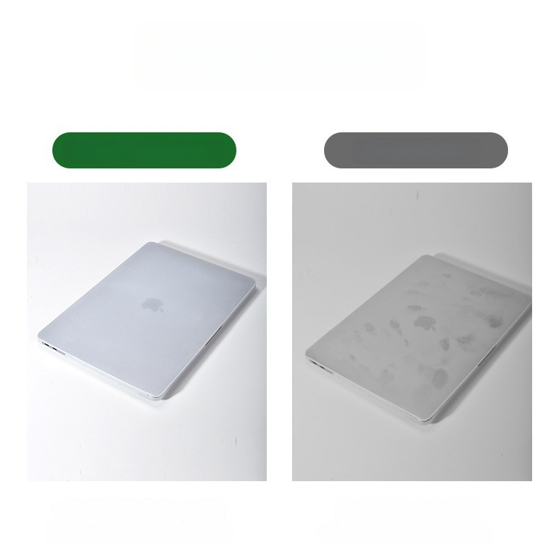 MacCity PP matt läbipaistev sülearvuti ümbris MacBook Air/Pro – pehme kaitsekest (2021 mudel)