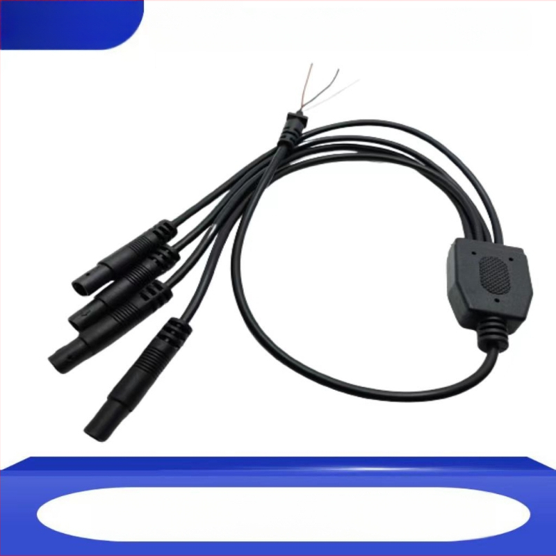 HD kamera za vožnju unatrag, digitalni audio kabel za BMW, kabel s 4 jezgrom, 4P na 1-4 spojnicu