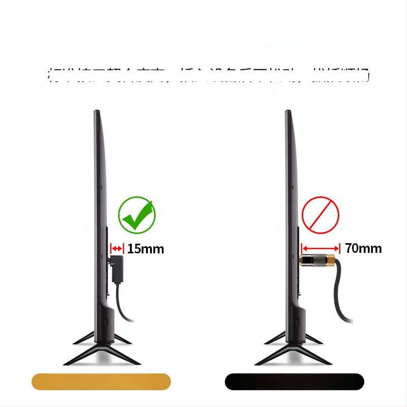 Optički audio kabel s 90° kutom, 5.1-kanalni SPDIF digitalni zvuk, 360° okretni konektor