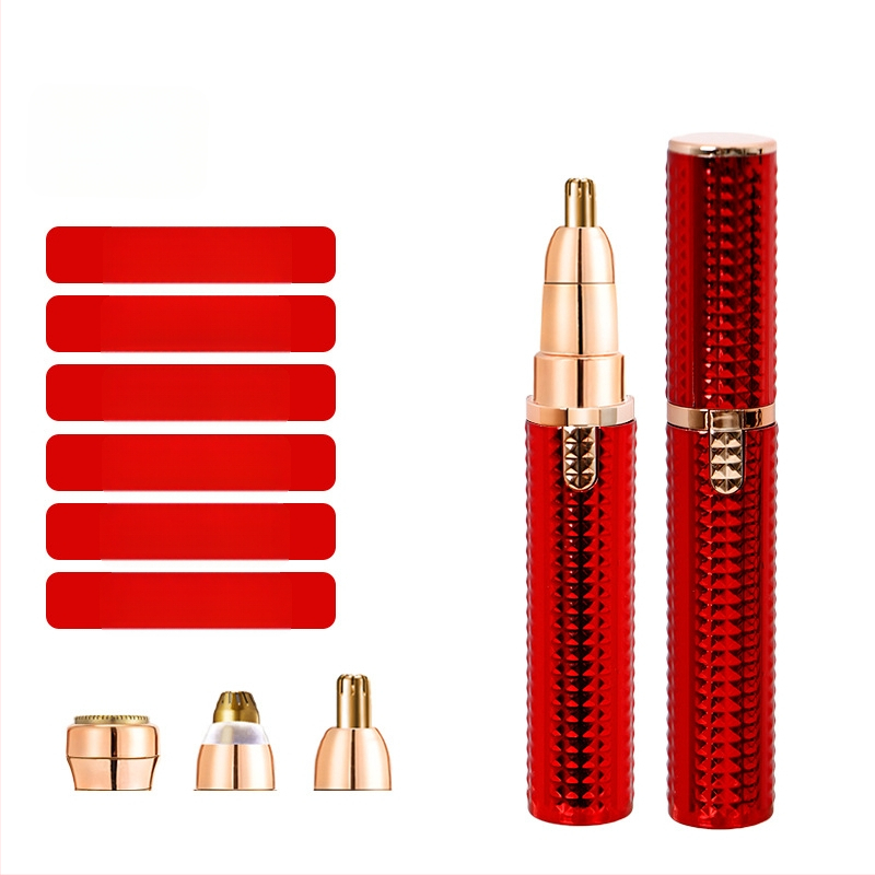 Elektrinis daugiafunkcinis plaukų kirpimo prietaisas antakiams, nosiai ir kūnui; ABS korpusas; USB maitinimas; nuimama pjovimo galvutė lengvam valymui; svoris 64 g.