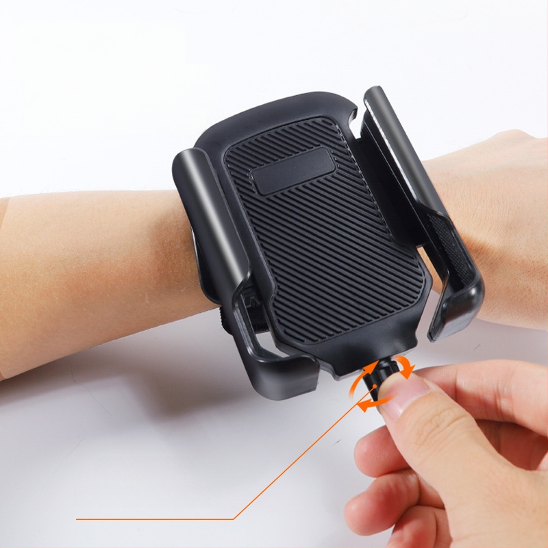 Rankos telefono laikiklis dviračių sportui – ABS+PC+Webbing medžiagos | Unisex | Žiema 2024 leidimas